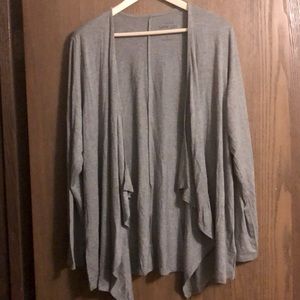 Torrid grey Super Soft cardigan size 2